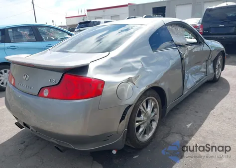 2004 Infiniti G35 from USA, damaged, VIN JNKCV54E74M822258